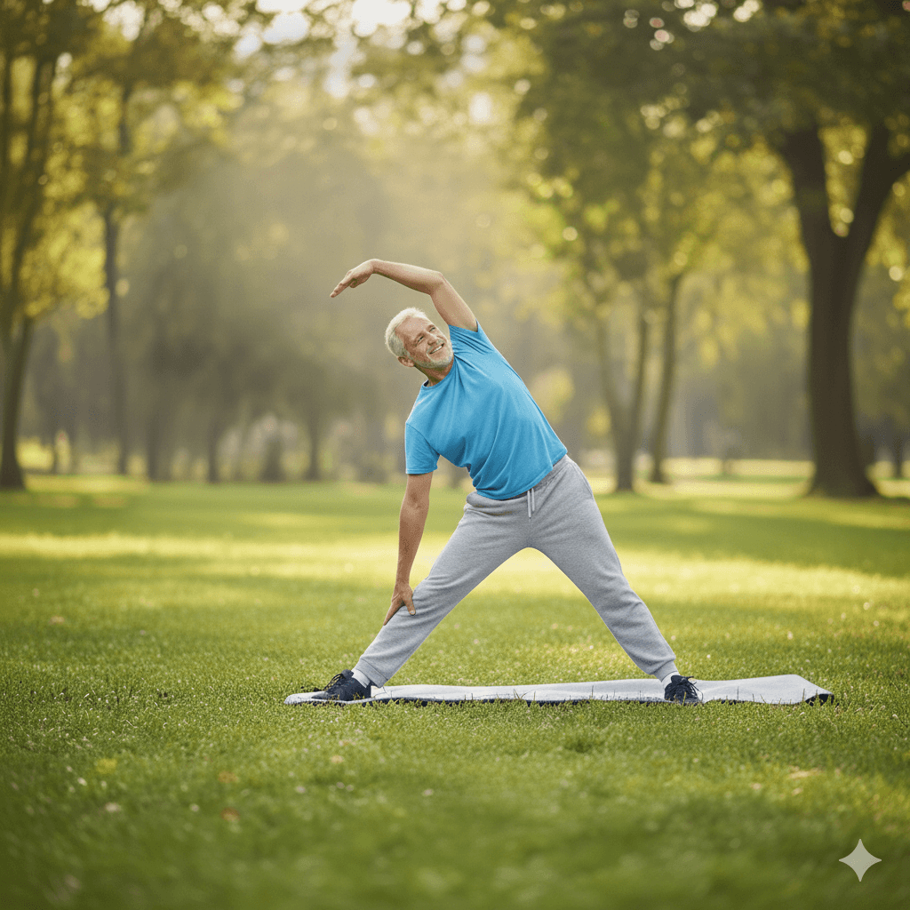 Simple stretching routine to improve flexibility and mobility